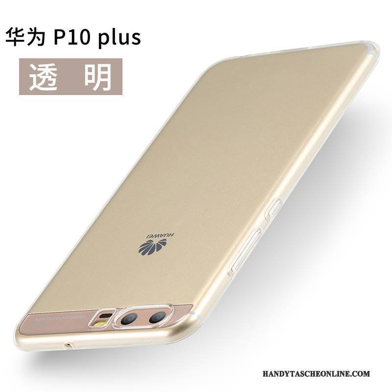 Hülle Huawei P10 Plus Silikon Persönlichkeit Handyhüllen, Case Huawei P10 Plus Kreativ Blau Trend