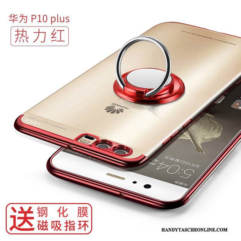 Hülle Huawei P10 Plus Silikon Persönlichkeit Handyhüllen, Case Huawei P10 Plus Kreativ Blau Trend