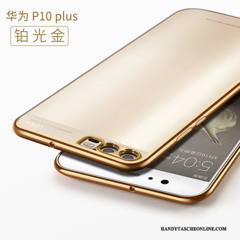 Hülle Huawei P10 Plus Silikon Persönlichkeit Handyhüllen, Case Huawei P10 Plus Kreativ Blau Trend
