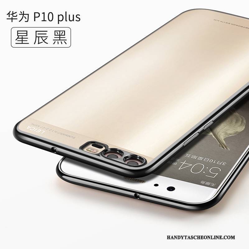 Hülle Huawei P10 Plus Silikon Persönlichkeit Handyhüllen, Case Huawei P10 Plus Kreativ Blau Trend