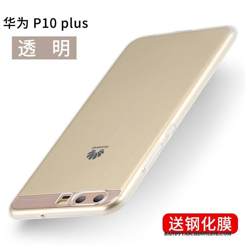 Hülle Huawei P10 Plus Silikon Persönlichkeit Handyhüllen, Case Huawei P10 Plus Kreativ Blau Trend