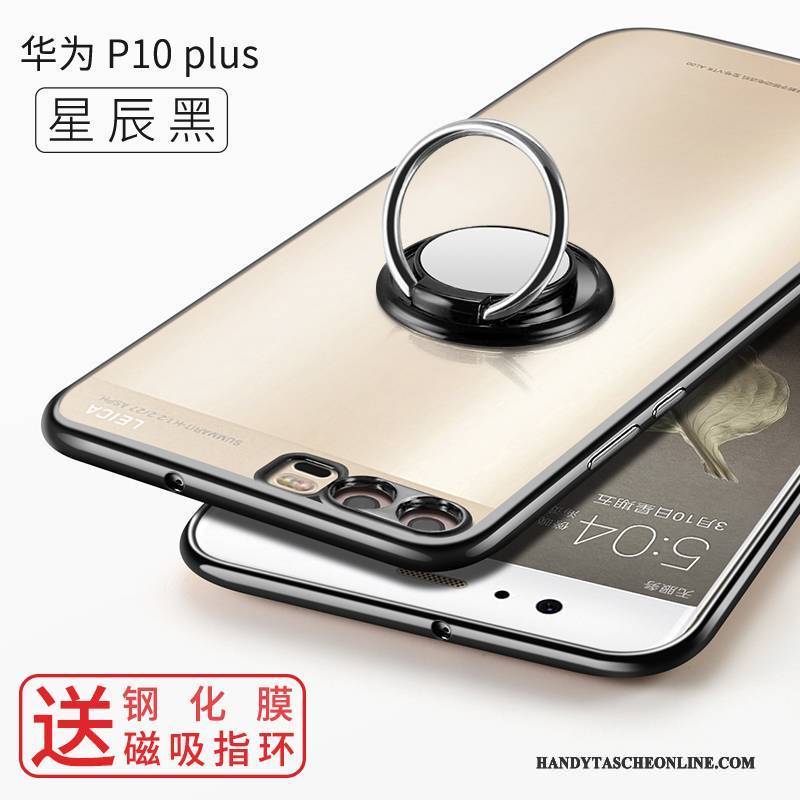 Hülle Huawei P10 Plus Silikon Persönlichkeit Handyhüllen, Case Huawei P10 Plus Kreativ Blau Trend