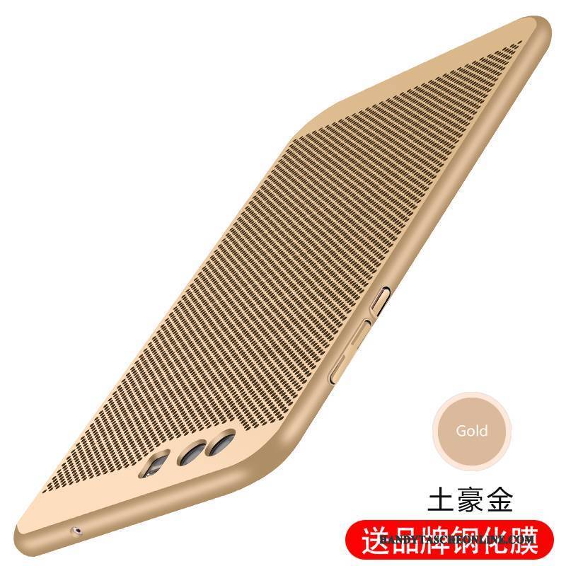 Hülle Huawei P10 Plus Taschen Kühlung Nubuck, Case Huawei P10 Plus Schutz Atmungsaktiv Blau