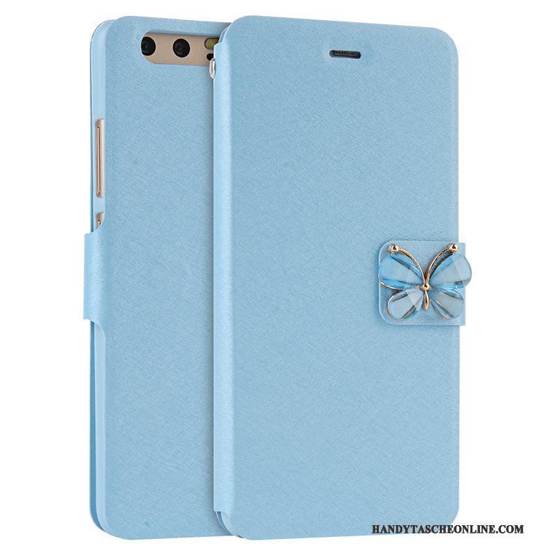 Hülle Huawei P10 Schutz Anti-sturz Weiß, Case Huawei P10 Lederhülle Trend Neu