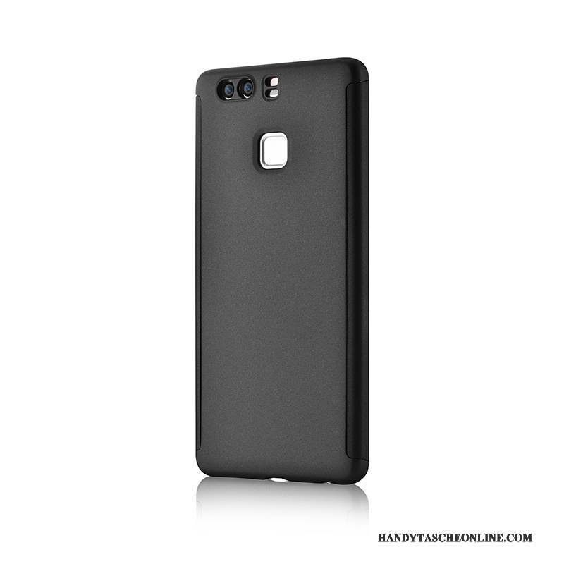 Hülle Huawei P10 Schutz Persönlichkeit Blau, Case Huawei P10 Taschen Anti-sturz Nubuck