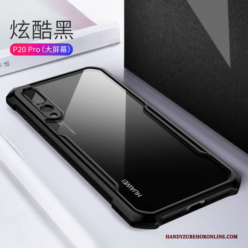 Hülle Huawei P20 Pro Schutz Netto Rot High-end, Case Huawei P20 Pro Taschen Transparent Persönlichkeit