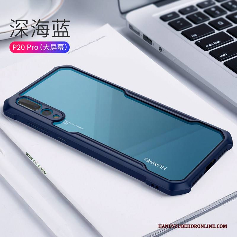 Hülle Huawei P20 Pro Schutz Netto Rot High-end, Case Huawei P20 Pro Taschen Transparent Persönlichkeit
