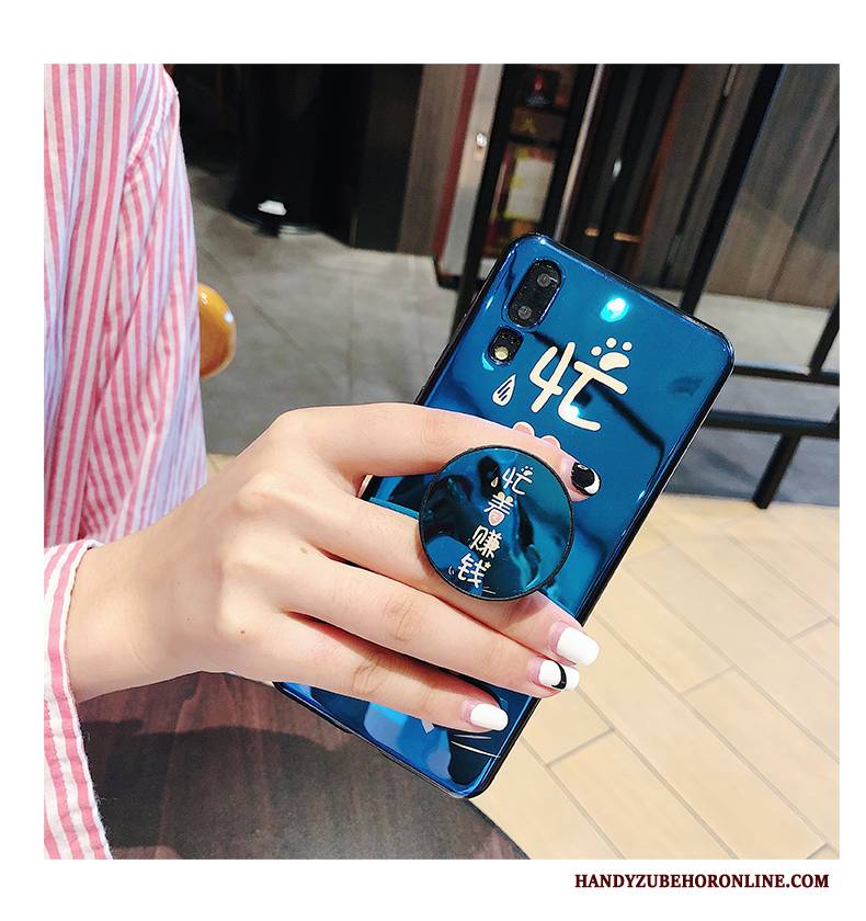 Hülle Huawei P20 Taschen Trend Liebhaber, Case Huawei P20 Silikon Nette Handyhüllen