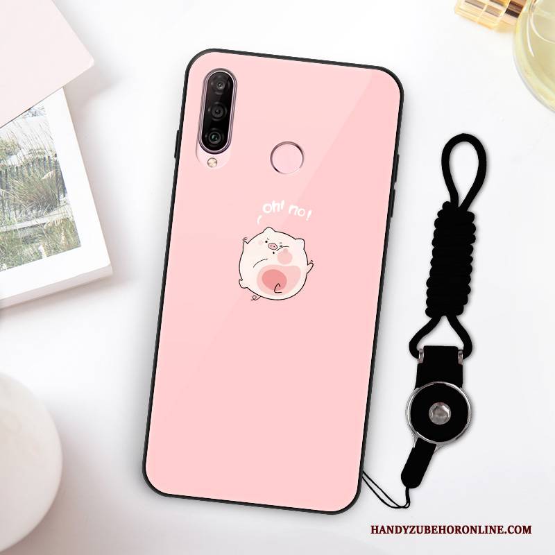 Hülle Huawei P30 Lite Silikon High-end Frisch, Case Huawei P30 Lite Taschen Netto Rot Mini