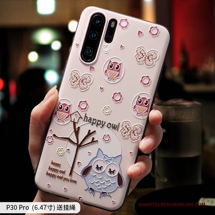 Hülle Huawei P30 Pro Weiche Anti-sturz Nette, Case Huawei P30 Pro Taschen Persönlichkeit Trendmarke