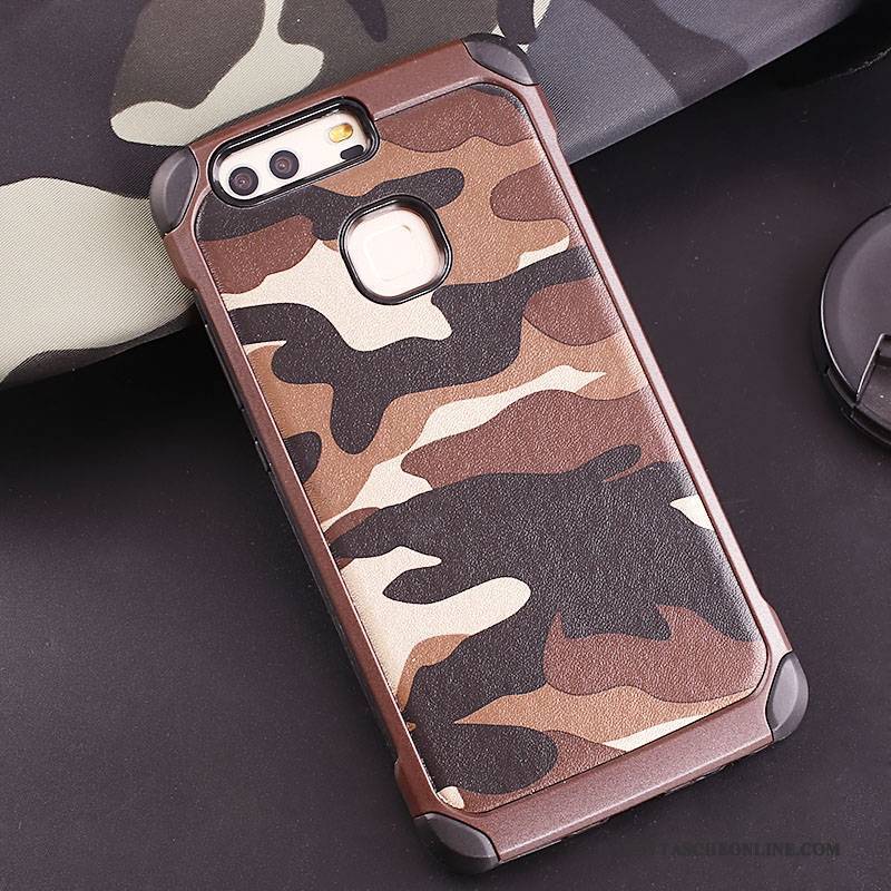 Hülle Huawei P9 Plus Halterung Blau Anti-sturz, Case Huawei P9 Plus Silikon Trend Handyhüllen