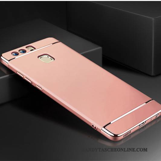 Hülle Huawei P9 Plus Taschen Anti-sturz Pu, Case Huawei P9 Plus Kreativ Handyhüllen Gold
