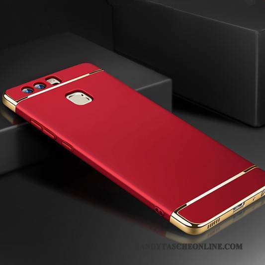 Hülle Huawei P9 Plus Taschen Anti-sturz Pu, Case Huawei P9 Plus Kreativ Handyhüllen Gold