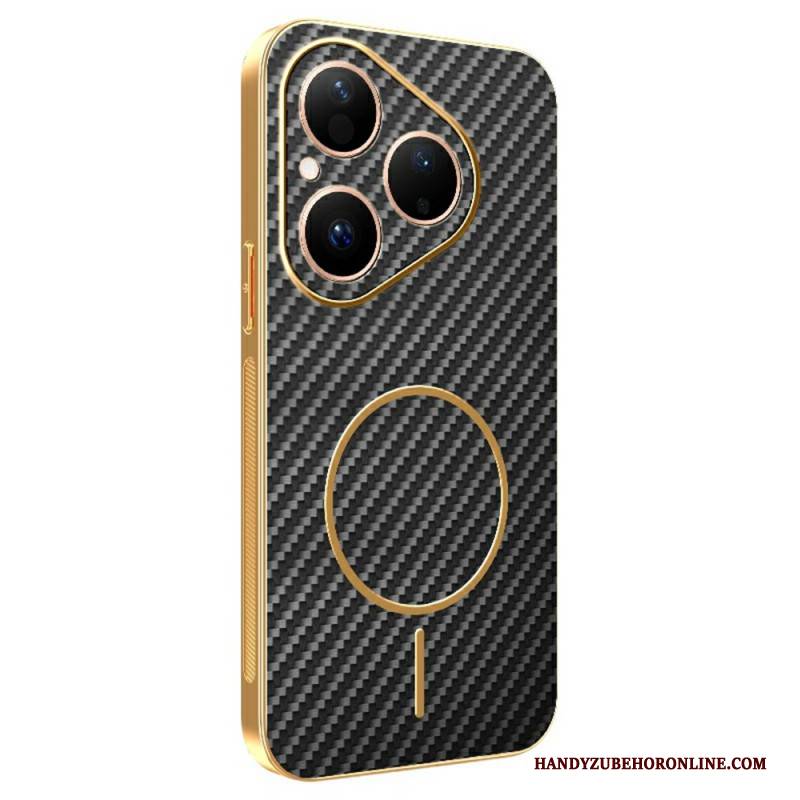 Hülle Huawei Pura 80 Carbonfaser-textur