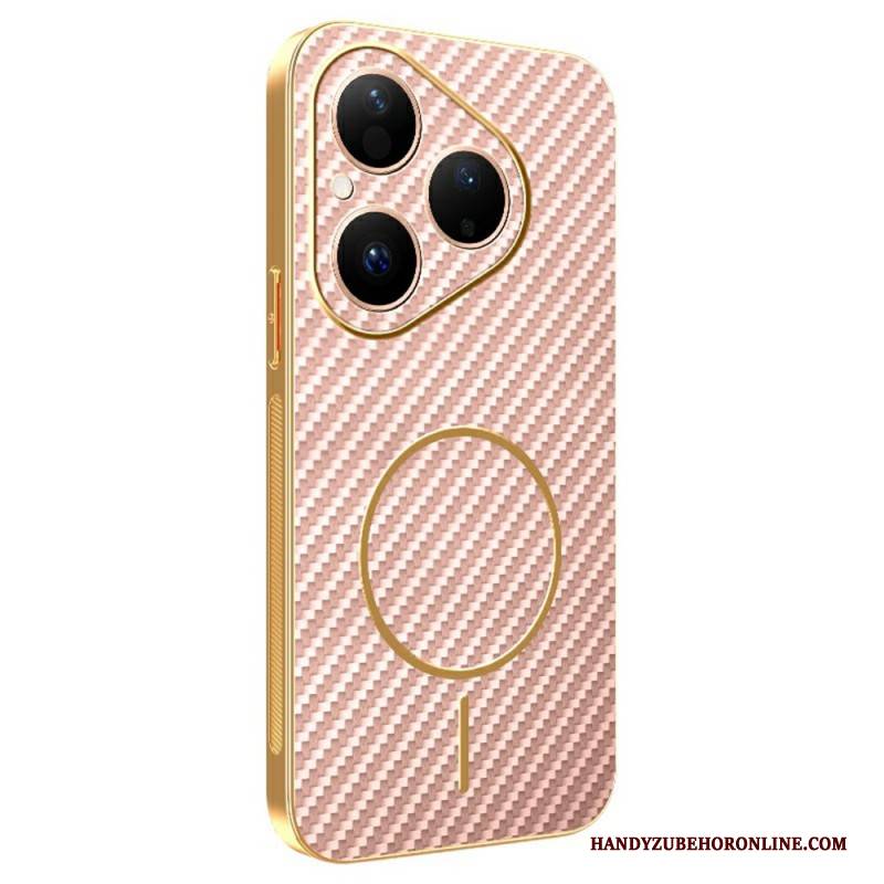 Hülle Huawei Pura 80 Carbonfaser-textur