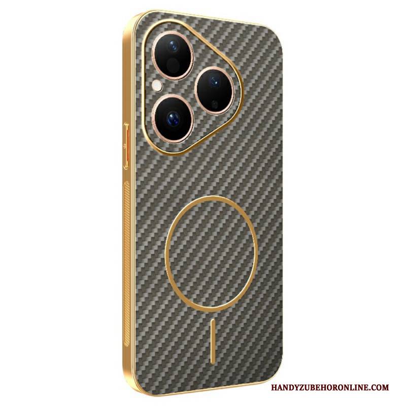 Hülle Huawei Pura 80 Carbonfaser-textur