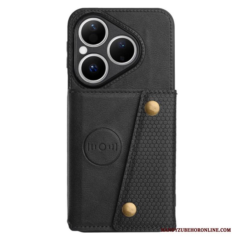 Hülle Huawei Pura 80 Kartenetui In Lederoptik