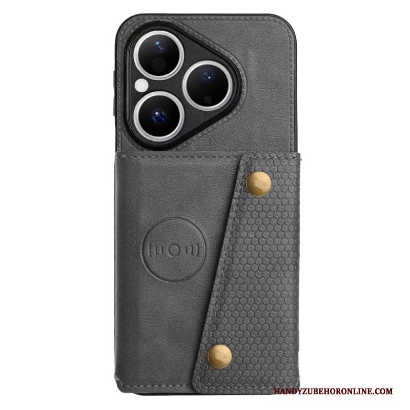 Hülle Huawei Pura 80 Kartenetui In Lederoptik