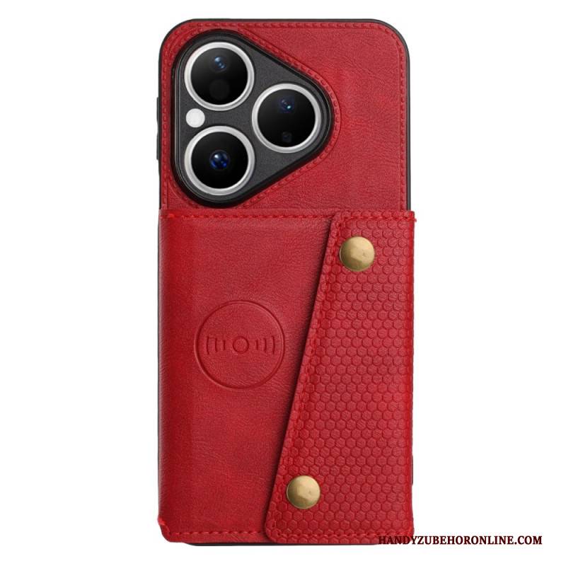 Hülle Huawei Pura 80 Kartenetui In Lederoptik