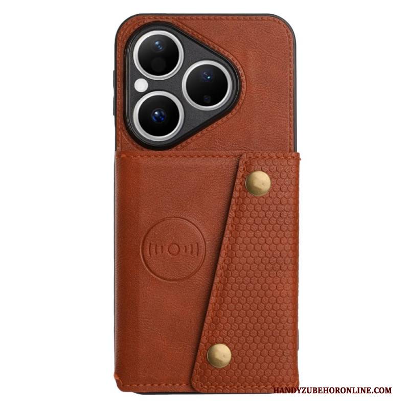 Hülle Huawei Pura 80 Kartenetui In Lederoptik