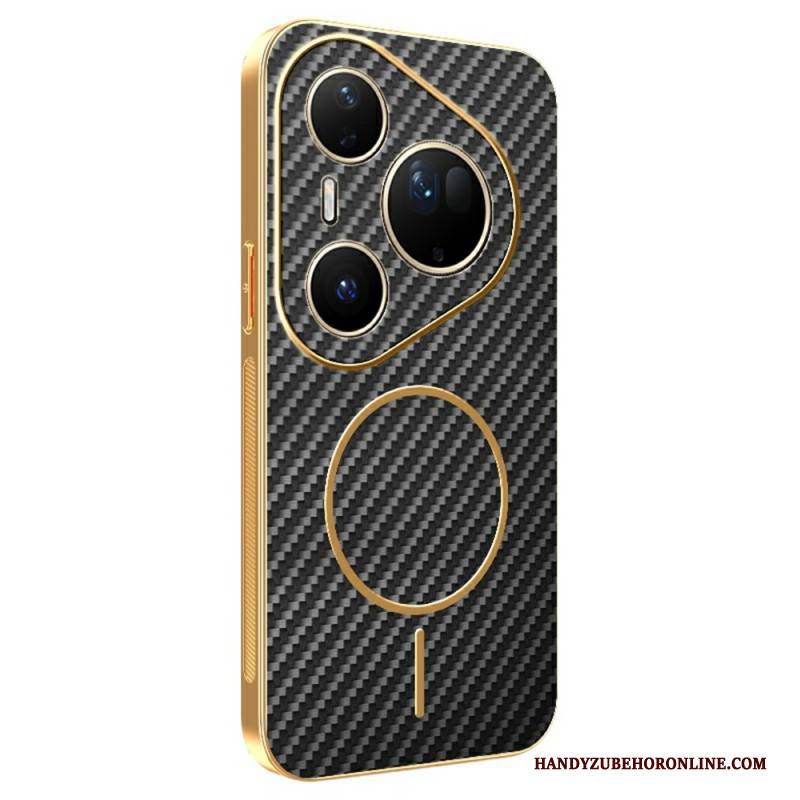 Hülle Huawei Pura 80 Ultra Handyhülle Carbonfaser-textur