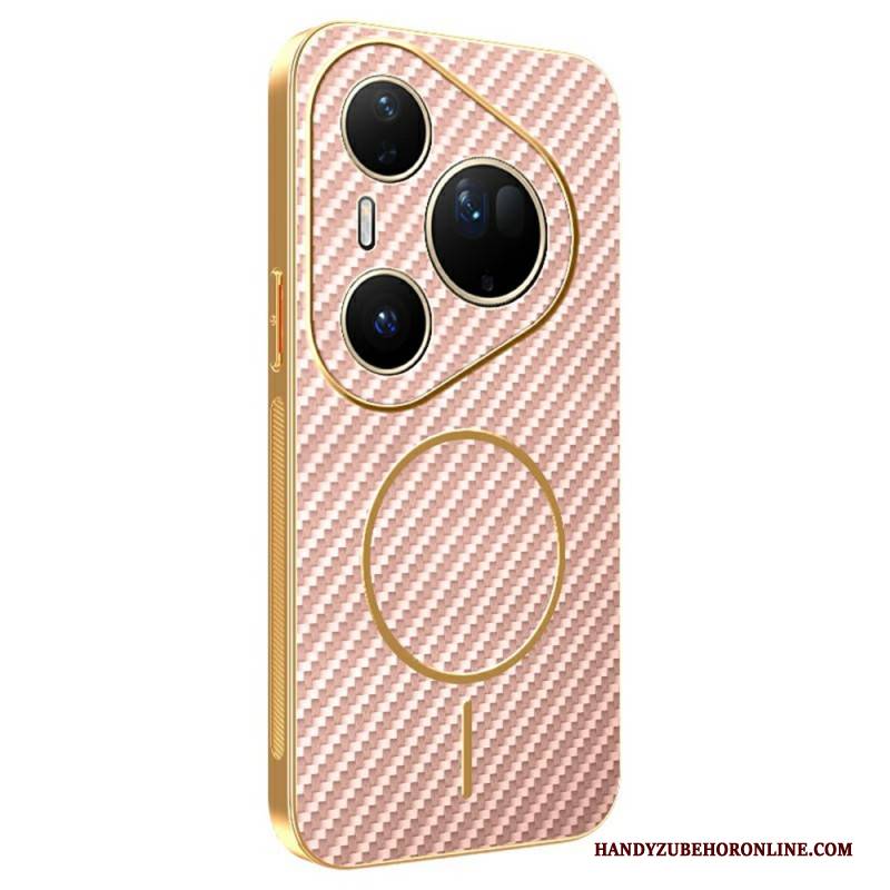 Hülle Huawei Pura 80 Ultra Handyhülle Carbonfaser-textur