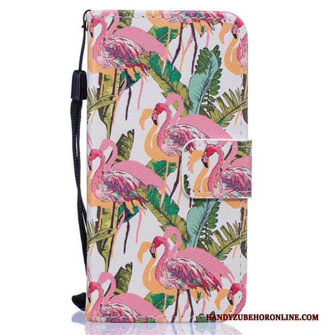 Hülle Huawei Y5 2018 Lederhülle Trend Anti-sturz, Case Huawei Y5 2018 Taschen Handyhüllen Blau