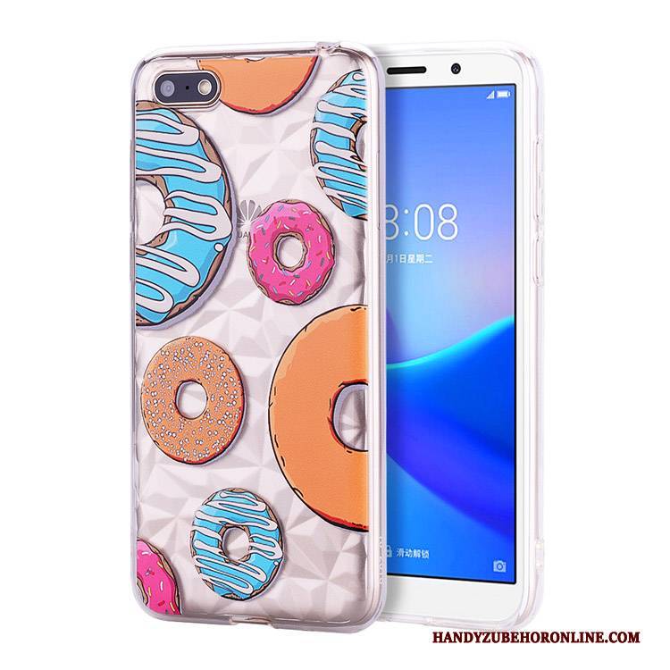 Hülle Huawei Y5 2018 Taschen Anti-sturz Muster, Case Huawei Y5 2018 Schutz Hängende Verzierungen Handyhüllen
