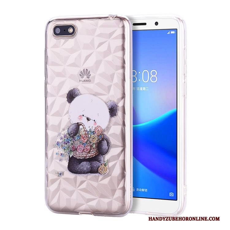 Hülle Huawei Y5 2018 Taschen Anti-sturz Muster, Case Huawei Y5 2018 Schutz Hängende Verzierungen Handyhüllen