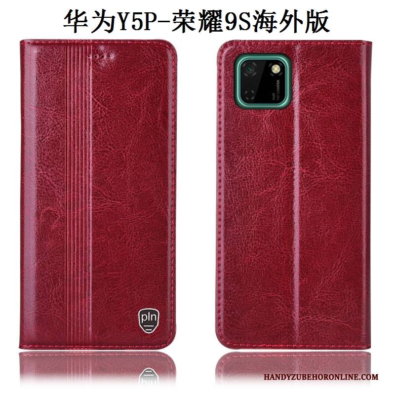 Hülle Huawei Y5p Schutz Anti-sturz Handyhüllen, Case Huawei Y5p Taschen Dunkelblau