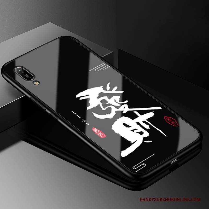 Hülle Huawei Y6 2019 Kreativ Persönlichkeit Schwer, Case Huawei Y6 2019 Silikon Anti-sturz Trend