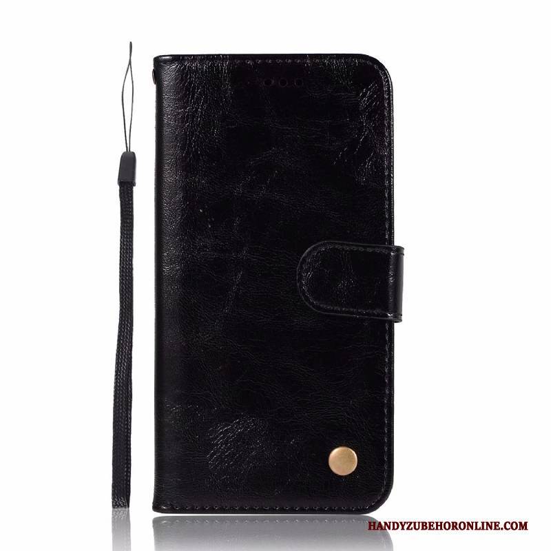 Hülle Huawei Y7 2018 Folio Karte Handyhüllen, Case Huawei Y7 2018 Lederhülle