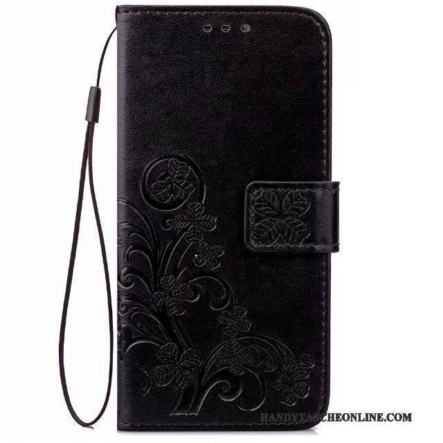 Hülle Lg K8 2017 Folio Rot Handyhüllen, Case Lg K8 2017 Geldbörse