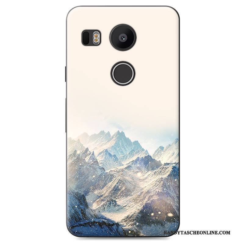 Hülle Lg Nexus 5x Gemalt Anti-sturz Schwer, Case Lg Nexus 5x Blau Handyhüllen