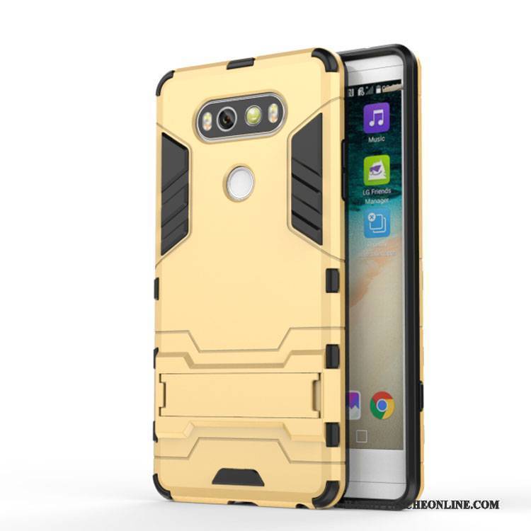 Hülle Lg V20 Halterung Persönlichkeit Handyhüllen, Case Lg V20 Schutz Anti-sturz Rot