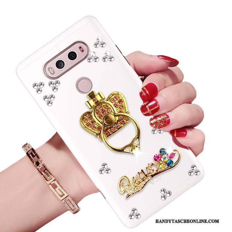 Hülle Lg V20 Taschen Anti-sturz Weiß, Case Lg V20 Schutz Handyhüllen