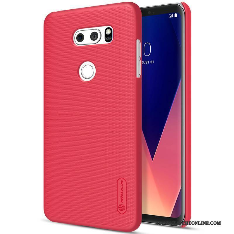 Hülle Lg V30 Kreativ Persönlichkeit Nubuck, Case Lg V30 Schutz Gold Schwer