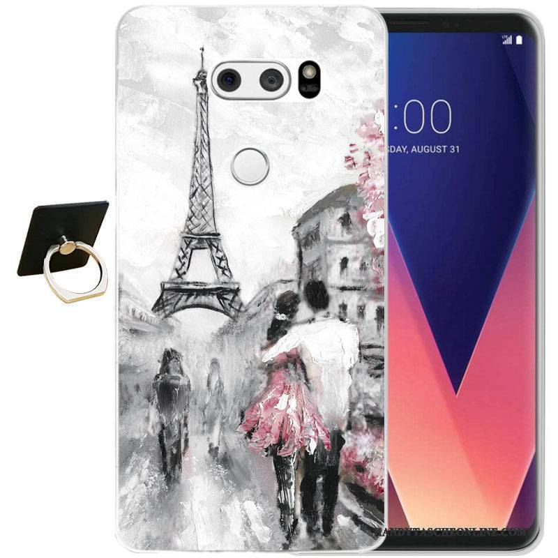 Hülle Lg V30 Schutz Schwarz Handyhüllen, Case Lg V30 Taschen