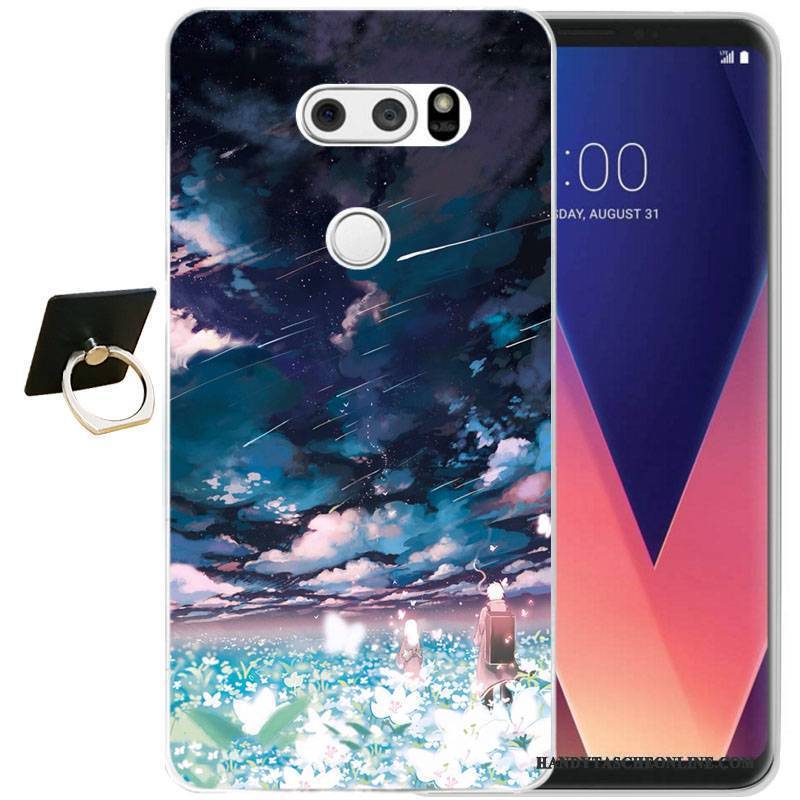 Hülle Lg V30 Schutz Schwarz Handyhüllen, Case Lg V30 Taschen