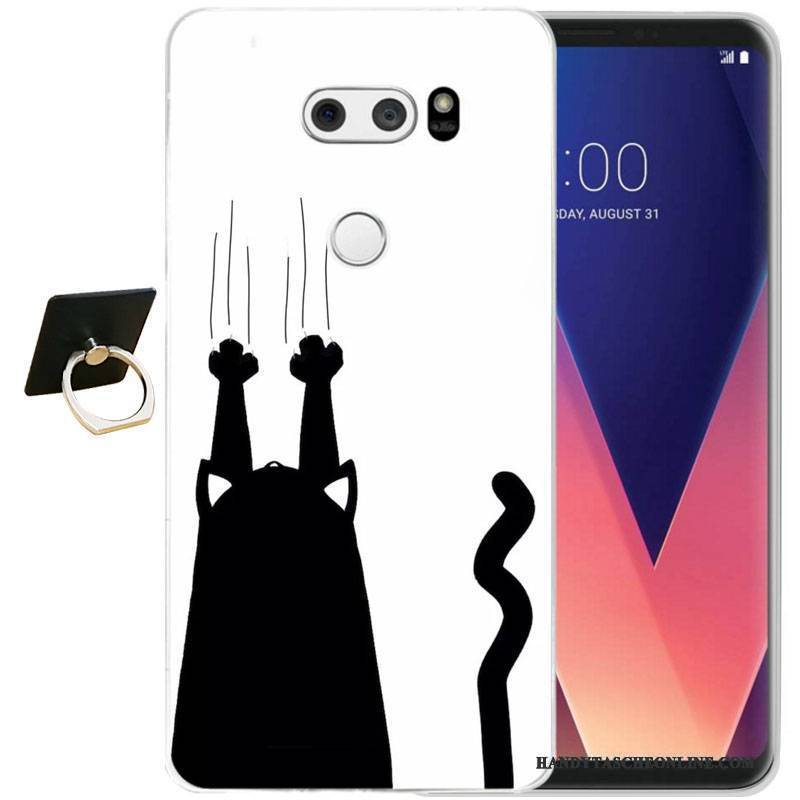 Hülle Lg V30 Schutz Schwarz Handyhüllen, Case Lg V30 Taschen