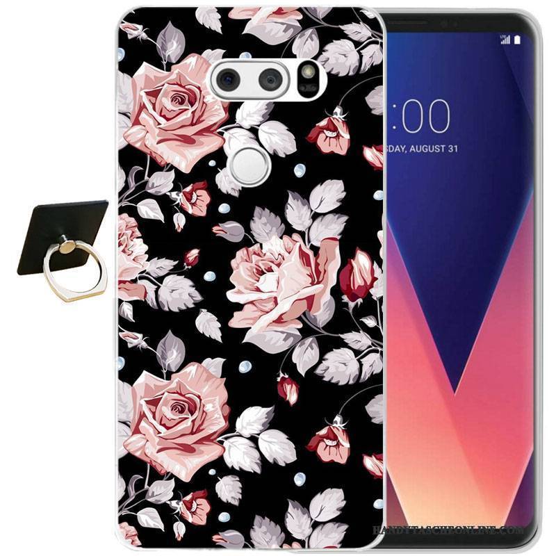 Hülle Lg V30 Schutz Schwarz Handyhüllen, Case Lg V30 Taschen