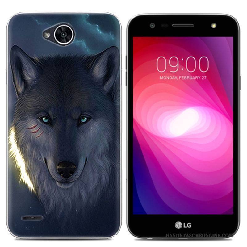 Hülle Lg X Power 2 Weiche Transparent Trend, Case Lg X Power 2 Gemalt Grau Handyhüllen