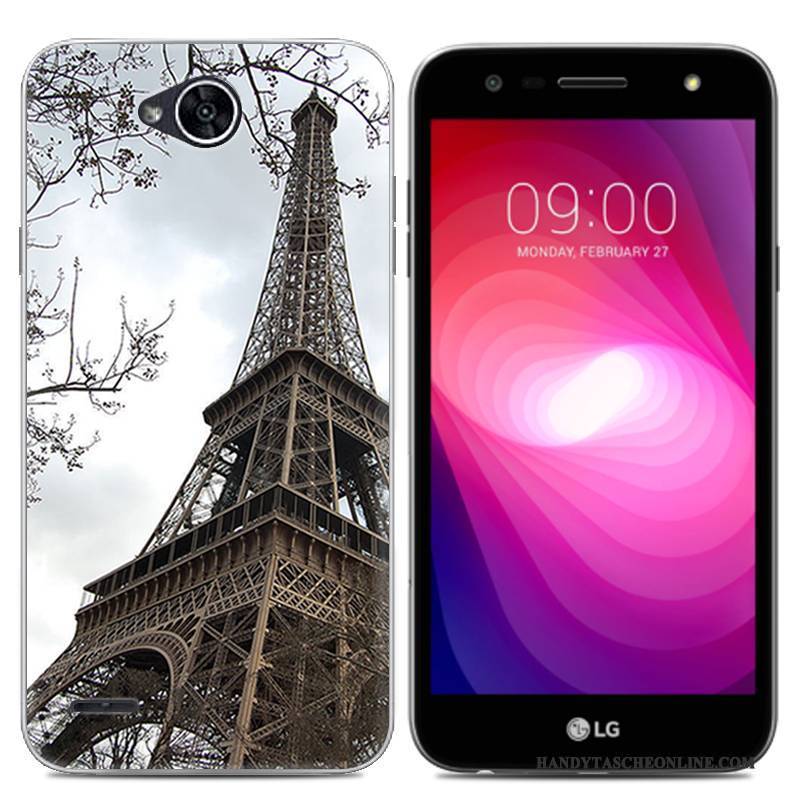 Hülle Lg X Power 2 Weiche Transparent Trend, Case Lg X Power 2 Gemalt Grau Handyhüllen
