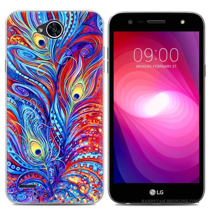 Hülle Lg X Power 2 Weiche Transparent Trend, Case Lg X Power 2 Gemalt Grau Handyhüllen
