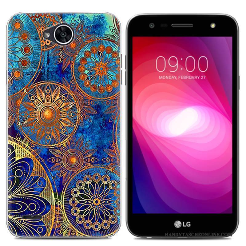 Hülle Lg X Power 2 Weiche Transparent Trend, Case Lg X Power 2 Gemalt Grau Handyhüllen