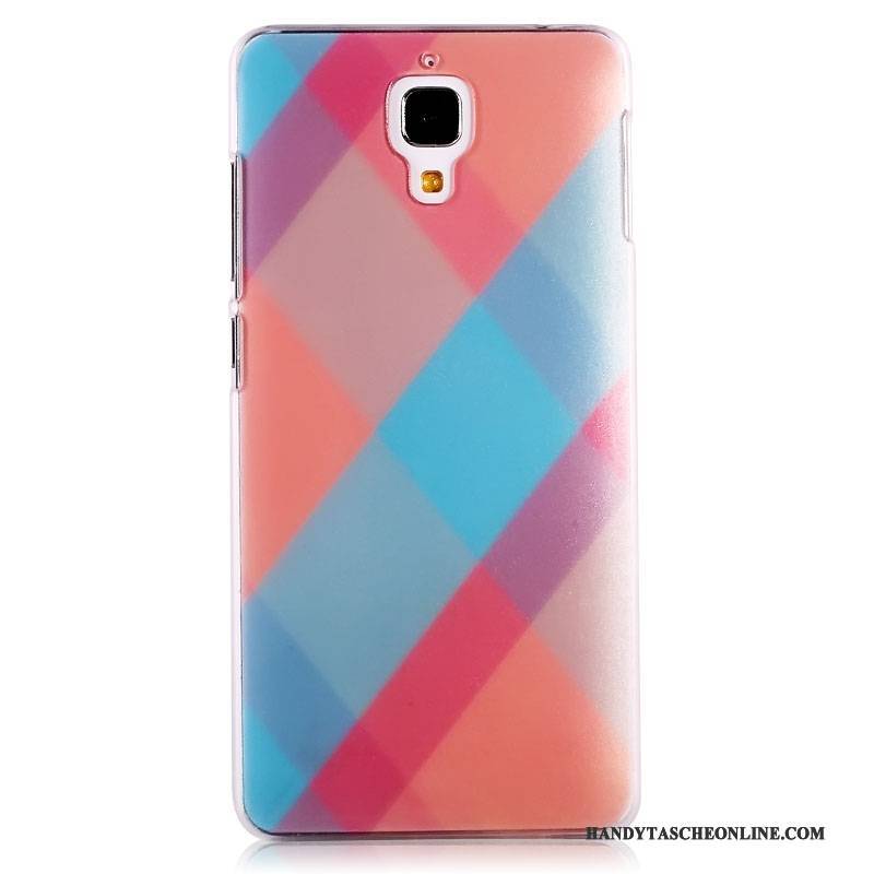 Hülle Mi 4 Schutz Trend Handyhüllen, Case Mi 4 Gemalt Nubuck Mini