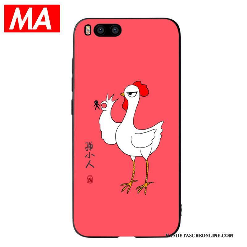 Hülle Mi 6 Schutz Huhn Mini, Case Mi 6 Taschen Festlich Nette