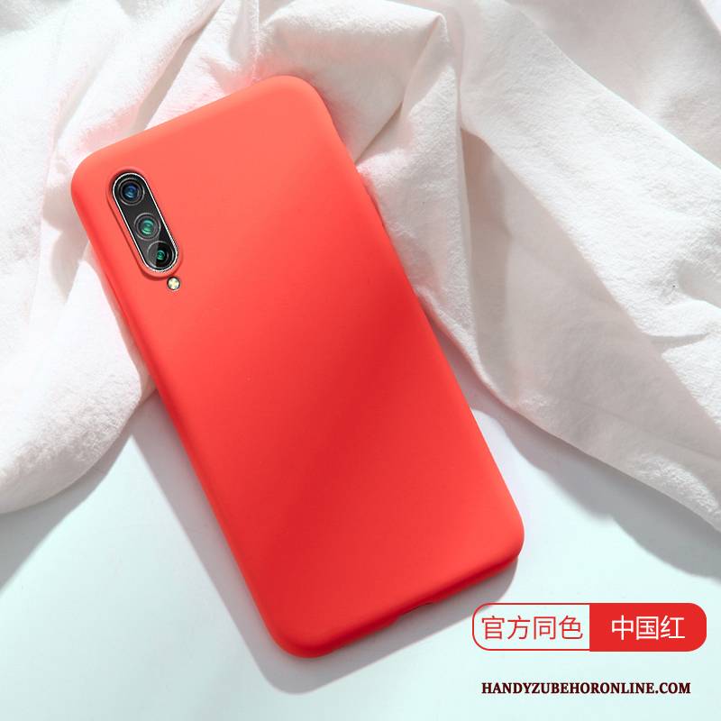 Hülle Mi A3 Kreativ Trendmarke Gelb, Case Mi A3 Silikon Mini Schlank