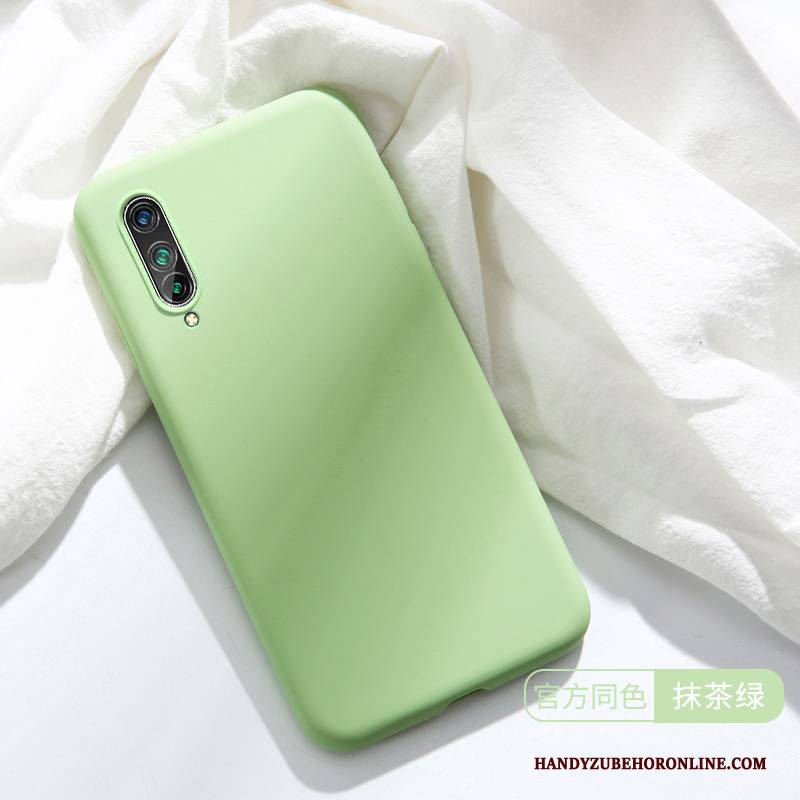Hülle Mi A3 Kreativ Trendmarke Gelb, Case Mi A3 Silikon Mini Schlank