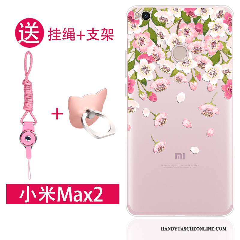Hülle Mi Max 2 Schutz Hängende Verzierungen Persönlichkeit, Case Mi Max 2 Silikon Handyhüllen Mini